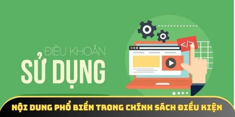 Nội dung phổ biến trong chính sách điều kiện Nội dung phổ biến trong chính sách điều kiện