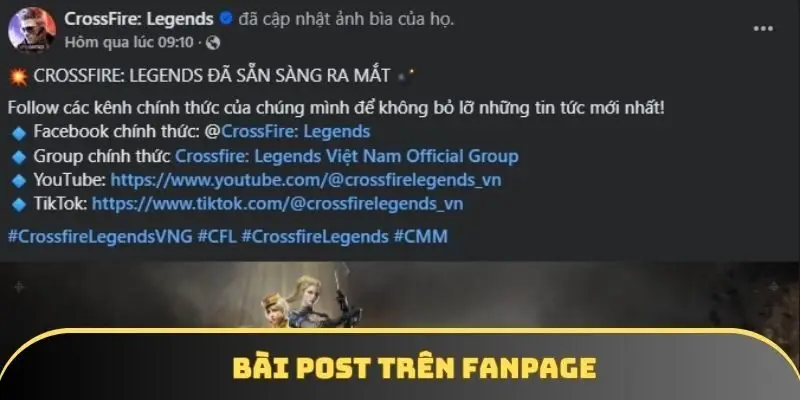 Bài post trên fanpage của CF khiến cộng đồng bùng nổ
