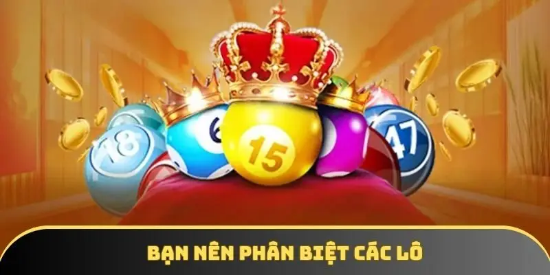 Bạn nên phân biệt các lô
